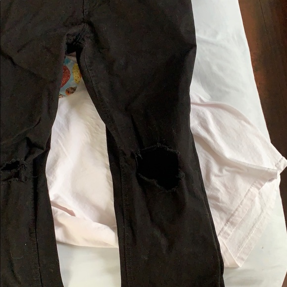 Men’s black denim jeans - Picture 3 of 3